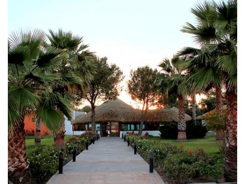 Entrada de la villa Entrada de la villa