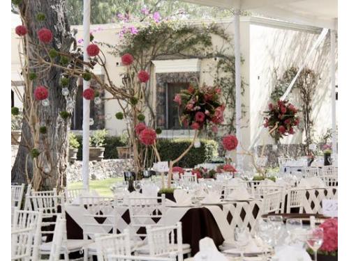 Boda color chocalate con rosa Boda color chocalate con rosa
